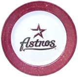 Houston Astros 4 Piece Dinner Plate Set