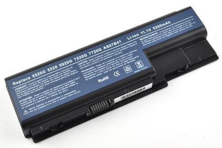 ATC 11.1V 5200mAh AS07B31 AS07B41 Battery For Acer Aspire 5520 5920 5920G 6 cell