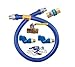 Dormont Manufacturing 1650KIT2S24 Dormont Blue Hose Moveable Gas Connector Kit