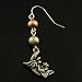 Silvertone Angel Earrings