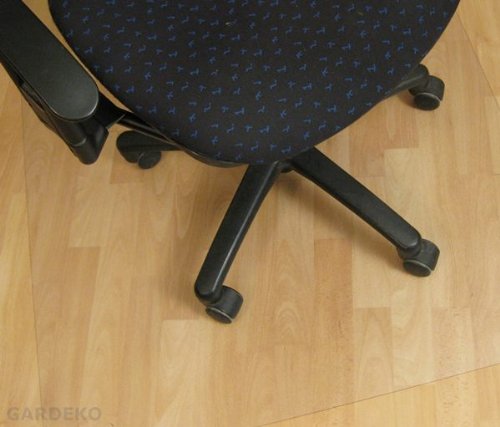 Bodenschutzmatte PET mit Haftschicht 90 x 120 cm