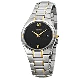Seiko Mens Dress Two-Tone Watch #SKP308 by Seiko