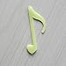 Happu-store(TM) Musical Note Glow In The Dark Stickers Bedroom Wall Decor