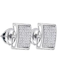 0.33CT MICRO-PAVE EARRING