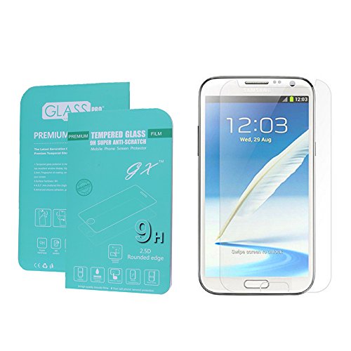For Samsung Galaxy Note 2 II Tempered Glass Screen protector,GX UltraThin 0.26mm Thickness Tempered Glass Screen Protector