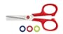 Mundial 669-KM Dot Kids 4-1/4-Inch Blunt-Tip True-Left-Hand School Scissors, Colors May Vary