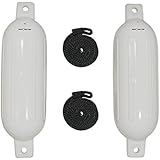 Extreme Max 3006.7201 BoatTector 22" Fender Value Pack, White