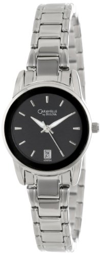 Caravelle by Bulova Women's 43M104 Black Dial Bracelet Watch