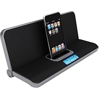Sylvania SIP3045 Portable Speaker Dock for iPhone/iPod (Black)