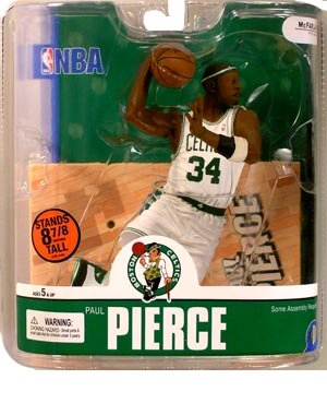 Paul Pierce Boston Celtics White Jersey McFarlane NBA Series 13 Action Figure