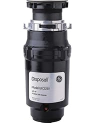 Home Improvement: GE GFC525V .5 Horsepower Continuous Feed Disposal Food Waste Disposer with Power Cord Attached - GE Retail Parts