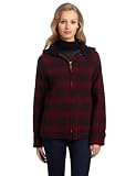 Woolrich Women's Acorn Hill Jacket, Charcoal Hunt Plaid, Large