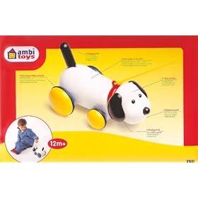 Max, Pull Along Dog by Ambi Toys