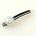 Virtuose Black - Cubitas Morisot Collection (Hand-set Swarovski Crystals, Barrette)