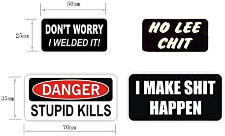 3 Set Funny Hard Hat Sticker / Helmet Decals/Vinyl Stickers/3M material