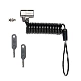 Kensington K64699US ClickSafe Portable Keyed Laptop Computer Lock