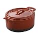 Revol Belle Cuisine 15.75-Ounce Cocotte With Lid, Red