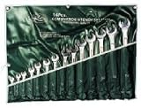 K Tool International (KTI41014) 14 Piece SAE Combination Wrench Set