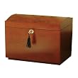 Mele Courtney Burlwood Walnut Jewelry Box 831-11