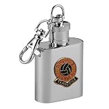 Dundee United 'Tannadice' Football Club 1oz Keyring Hip Flask