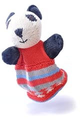 ChunkiChilli Organic Cotton Panda Puppet Toy