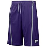Nike Kansas State Wildcats Purple/Grey Force Reversible Mesh Shorts