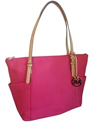Shoes: Michael Kors EW Top Zip Tote Genuine Leather Zinnia