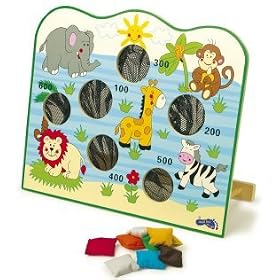 Great fun Africa Throwing Stand - Indoor / Outdoor game