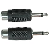 RCA Female To Mono 3.5mm Male