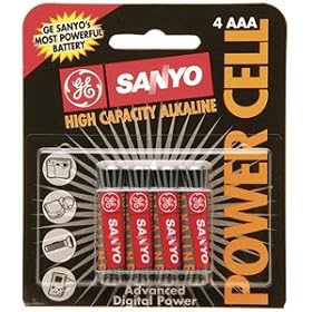 AAA High Capacity Alkaline Batteries