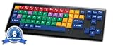 New Chester Creek Myboard-Lc Keyboard Usb Easy-To-Read Lower-Case Lettering Color-Coding