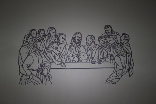 The Last Supper Large Decorative Metal Wall Art