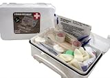 First Aid White Kit Series with all items Necessary to Help a Group of About 8