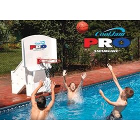 Swimline Super-Wide 44 Inch Cool Jam Pro Poolside Basketball