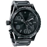 Nixon 51-30 Chrono Watch - Men's All Black, One Size