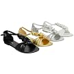 Women's Misbehave by Adi Ruffle Trim Flat Sandals