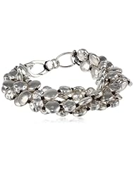 Lucky Brand Silver Coin Bracelet, 7.63"