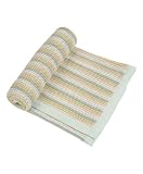 Mamas & Papas - Knitted Striped Blanket - Made with Love