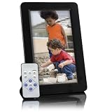 Gear Head 8.4-inch Digital Photo Frame with Remote (Piano Black)