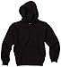 MJ Soffe Big Boys' Basic Hooded Sweatshirt, Black, Medium