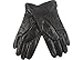 Bon Bonito Men's Rabbit Fur Lined Genuine Soft Black or Brown Leather Gloves