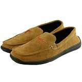 Texas Longhorns Men's Brown Suede Slippers