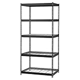 UPC 035441021123 product image for Edsal MROP3618W5B Steel Storage Rack, 5 Adjustable Shelves, 5000 lb. Capacity, 7 | upcitemdb.com