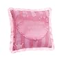 Fancy Nancy RSVP Satin Square Pillow