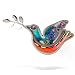 Turquoise Dove of Peace Pin #0062TU