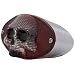 Drag Specialties 3-D Skull Taillight Red/Clear