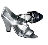 Produkt-Bild: Pumps Echtleder einfach und klasse in silber NEU