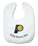 NBA Indiana Pacers White Snap Bib with Team Logo