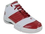 adidas Men's T-Mac 6 Basketball Shoe,White/Red/Silver,8.5 M