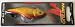Matzuo 3"  Gold/Blk Back Sinking "Rattle Eye Joe" Minnow - 1/4 oz.